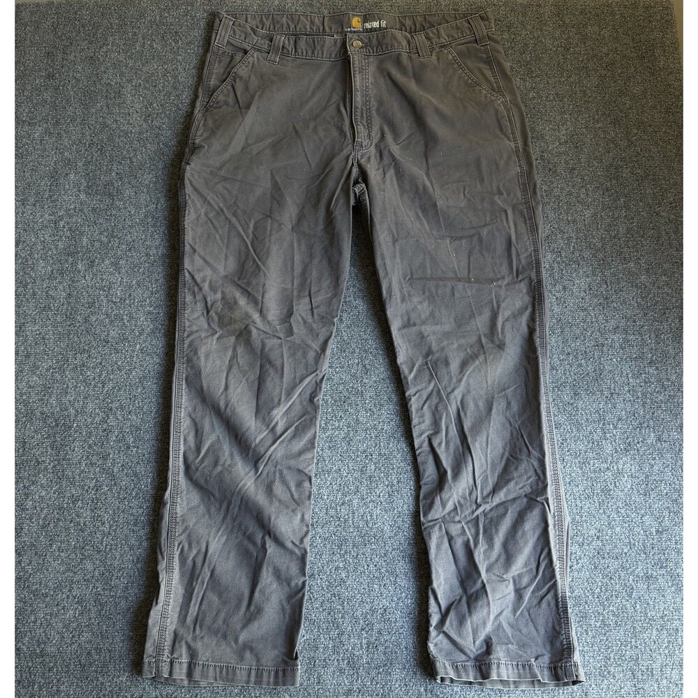 Carhartt 102291-039 Men’s Relaxed Fit Utility Work Carpenter Pants Gray 40x34